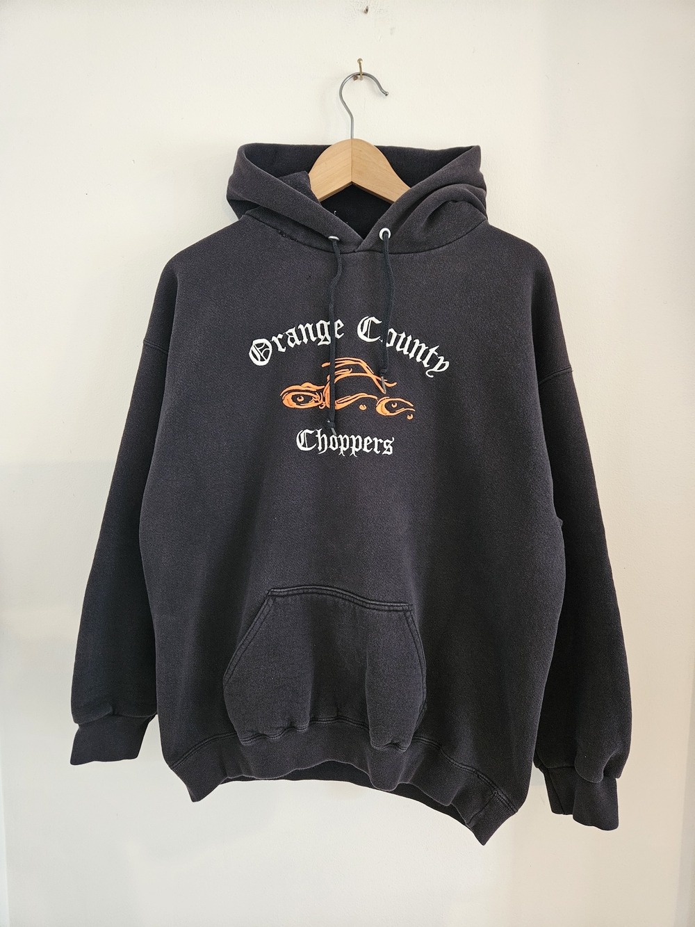 Vintage Orange County Choppers Hoodie Mens Large Biker Motorcycle 90s
